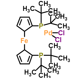[1,1'-双(二叔丁基膦)二茂铁]二氯化钯(II)